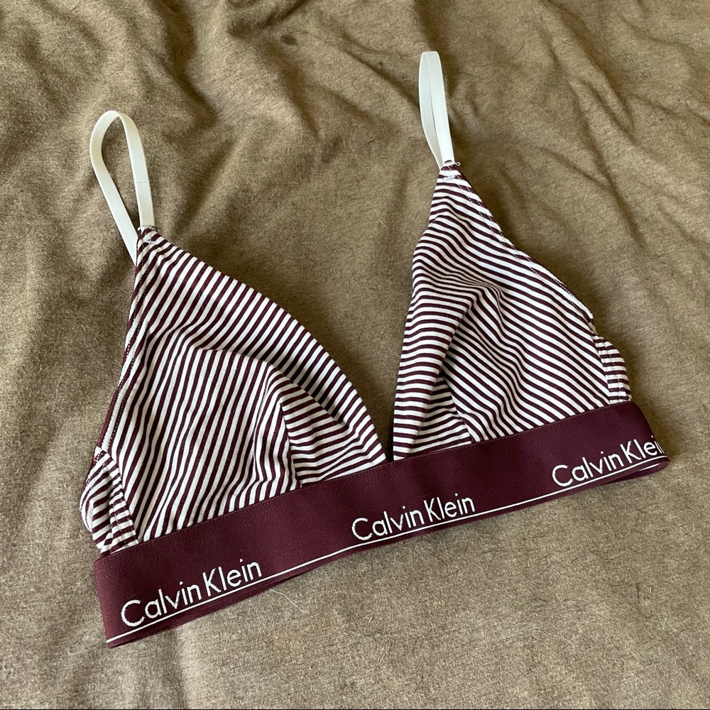 CALVIN KLEIN Women's Modern Cotton Triangle Bra